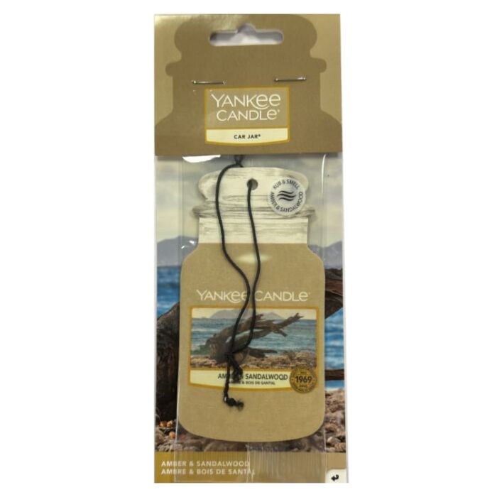 Yankee Candle Amber & Sandalwood - Car Jar